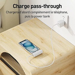 Acheter SANAG Petit Chargeur Portable 4500Mah Mini Power Bank Avec Connecteur Usb-C Intégré, Batterie Externe Pour Iphone 16/16 Plus/16 Pro/16 Pro , Samsung S24/23, Téléphone Android, Ipad Pro/Air