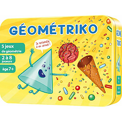 Asmodee Aritma Géométriko - Jeux de société - Jeux de Cartes - Jeux éducatif - Jeux Enfant à partir de 7 Ans - 2 à 8 Joueurs - Version française