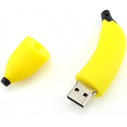 Clé USB mignonne 32 Go, USB 2.0 Mini dessin animé mignon en forme de banane Clé USB Clé USB