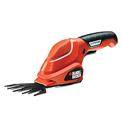 Acheter Black & Decker GSL700KIT Sculpte-haie Cisaille à gazon Taille-haie 7V Sécateur