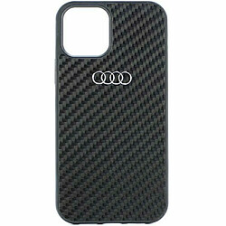 Audi AU-TPUPCIP11-R8/D2-BK Coque rigide en fibre de carbone pour iPhone 11/Xr 6,1`` Noir pas cher