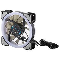 Wewoo Ventilateur de refroidissement 3 PCS CoolerAge DC 12V - 0.25A 2500PRM boîtier d'ordinateur réseau Cotrol à distance avec réglage LED