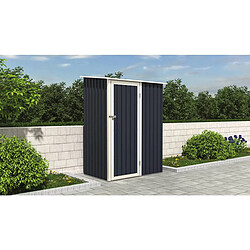 Habitat Et Jardin Abris de Jardin métal Vega II - 1.35 m² -Gris