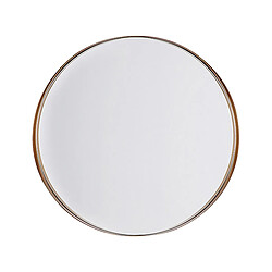 Beliani Miroir PINEY 40 cm Cuivré