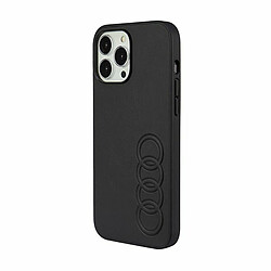 Avis Audi AU-TPUPCIP13PM-TT/D1-BK Coque rigide en cuir synthétique pour iPhone 13 Pro Max 6,7`` Noir