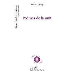 Poèmes de la nuit - Occasion