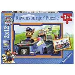 Ravensburger Puzzle 2x12p Pat Patrouille en action