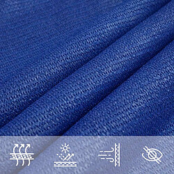 Acheter vidaXL Voile d'ombrage 160 g/m² Bleu 2,5x2,5 m PEHD