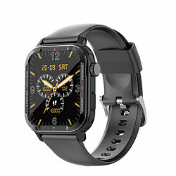 G96 Montre Intelligente 1.85 Pouces Écran Tactile Complet Exercice Fitness Surveillance Du Sommeil Smartwatch Noir