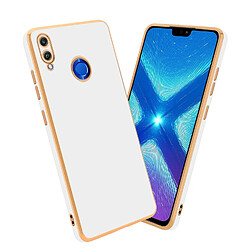 Cadorabo Coque Honor 8X Etui en Blanc