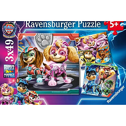 Ravensburger puzzle 3X49 Pat Patrrouille movie 2