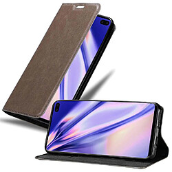 Cadorabo Coque Samsung Galaxy S10 PLUS Etui en Brun