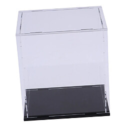 Avis Protection de boîte de cube en acrylique transparent pour jouets de poupée miniature