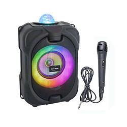 Innovalley Inovalley Enceinte Lumineuse Bluetooth Karaoke 150W PACKSOUND DANCE CUBE 44 