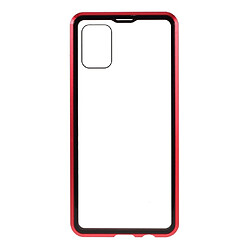 Bumper en métal Cadre rouge pour votre Samsung Galaxy A51