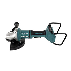 Makita DGA 900 ZKX2 Meuleuse d'angle sans fil Brushless 230mm 36V/2x18V + Coffret de transport avec Ezynut - sans Batterie, sans Chargeur