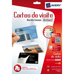 Avis Avery - 40 Cartes De Visite JE