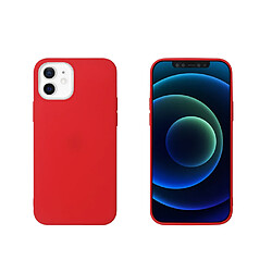 Avis My Way Myway Coque pour iPhone 12 mini COLORED Souple en TPU Rouge