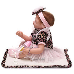 Universal Poupée de renaissance Jouet pour enfant Poupée de renaissance Cadeau pour fille 55 cm