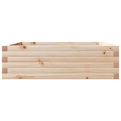 Acheter vidaXL Jardinière 80x80x23 cm bois de pin massif