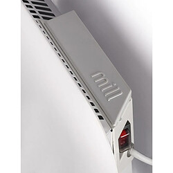 Radiateur Céramique Soufflant Mural Mill STEEL Blanc 1000 W pas cher