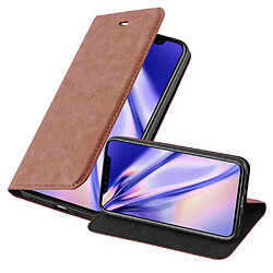 Cadorabo Coque iPhone X / XS Etui en Brun