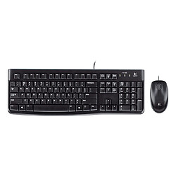 Logitech Desktop MK120 clavier USB QWERTY Italien Noir