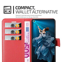 Acheter Cadorabo Coque Honor 20 / 20S / Huawei NOVA 5T Etui en Rouge