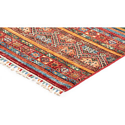 Avis Vidal Tapis de laine 294x251 rouge Torkman