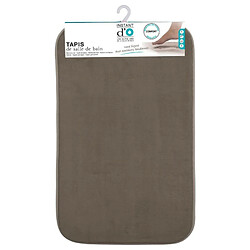 Avis Tapis Salle de Bain Mémoire de Forme 50x80cm Taupe