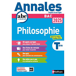 Philosophie terminale : bac 2025 - Occasion