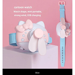 Avis HelloKitty Mini Ventilateur de Montre Silencieux Portable Rechargeable USB--