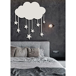 Acheter EPIKASA Décoration Murale en Métal Petit nuage 2