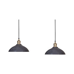 Beliani Lampe suspension CHEYYAR Noir