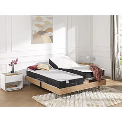 Avis Vente-Unique Matelas de relaxation 80 x 200 cm ressorts ensachés et mémoire de forme ép.24cm - PAROX II de DREAMEA