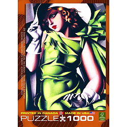 Acheter Eurographics Jeune Fille en Vert by Tamara De Lempicka Puzzle (1000 pièces)