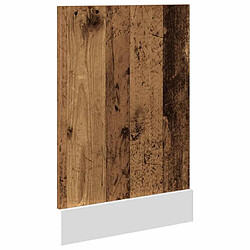 Acheter vidaXL Panneau de lave-vaisselle vieux bois 45x3x67 cm bois ingénierie