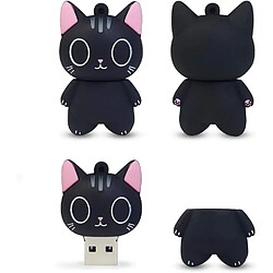 Mignon U disque 32 Go dessin animé chat U disque mémoire pouce bâton USB2.0 stockage de données animales cadeau U disque