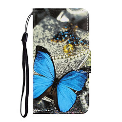 Etui en PU impression de motifs grand papillon pour votre Samsung Galaxy A41 (Global Version)