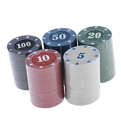 Jetons de poker Jeu Casino Jeu Cartes Texas DIY pas cher