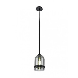 Acheter Luminaire Center Suspension design 1 ampoule Noir mat