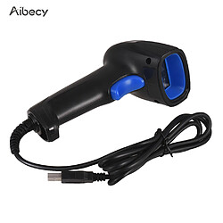 Aibecy Handheld CCD Scanner de code à barres Lecteur de lecteur de code à barres 1D USB filaire automatique pour paiement mobile C