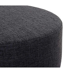 Acheter Mendler 2x Tabouret HWC-C22, hauteur réglable, Ø 35 cm, tissu ~ gris foncé