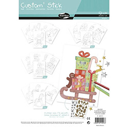 Maildor Set de 20 dessins - Custom' Stick - Noël