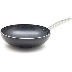 GREENCHEF Berlin Rocks Wok - Tous feux + induction - O 28 cm - Ceramique