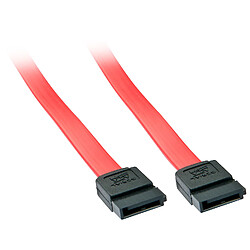 Lindy 33323 câble SATA 0,2 m SATA 7-pin Rouge