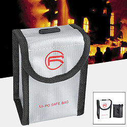 Acheter Lipo Batterie Ignifuge Explosion Preuve Sac de Rangement Garde Sûr Poche 8.5x5.8x11.5cm