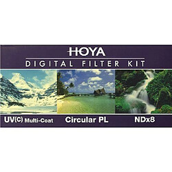 Hoya DFK52 Jeux de Filtres (UV, PLC, ND) Ø 52.0 mm