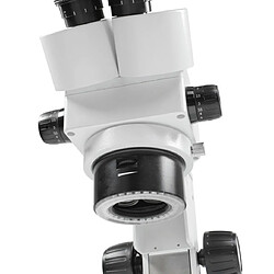 Avis Kern sohn Kern - Microscope stéréo à zoom 0,75x - 5,0x binoculaire HSWF 10x/Ø 23 mm avec support mécanique - OZL 456