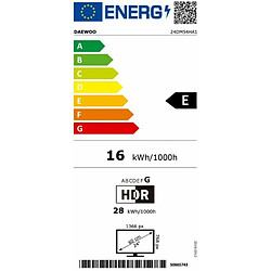 TV intelligente Daewoo 24DM54HA1 HD 24" LED